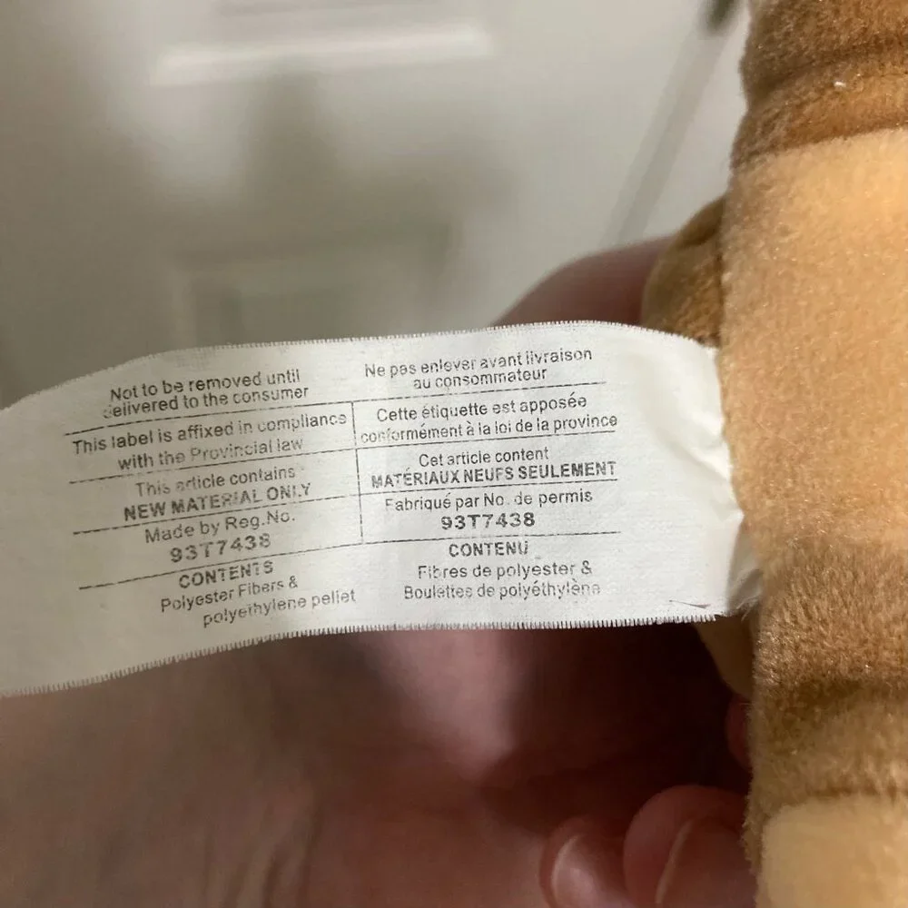 Vintage Walt Disney Company Laying Lady Dog From Lady And The Tramp Plush 7" - Picture 7 of 8